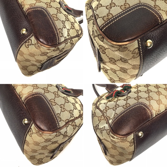 Authentic Gucci brown monogram Princy shoulder bag - Picture 9 of 16